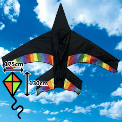 Šarkan delta Lietadlo čierno dúhový Šarkan delta Lietadlo čierno dúhový