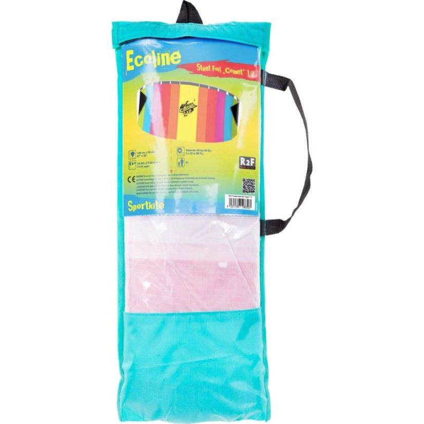 Akrobatikus sárkány Foil Kite Comet Rainbow 1.2, 55x120cm