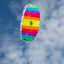 Akrobatikus sárkány Foil Kite Comet Rainbow 1.2, 55x120cm