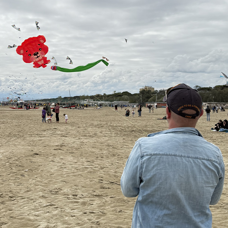 3D Šarkan Červený Macko
