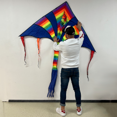 Šarkan delta modro-pestrý s chvostem Šarkan delta modro-pestrý s chvostem