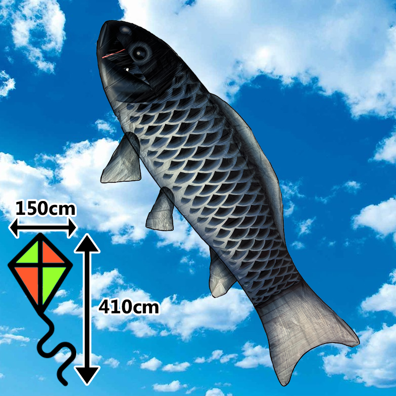 Šarkan delta Ryba čierna 4 m