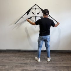 Kétsoros fehér delta sárkány Kétsoros fehér delta sárkány