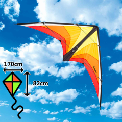Akrobatický drak Breezo Blaze R2F 82x170cm