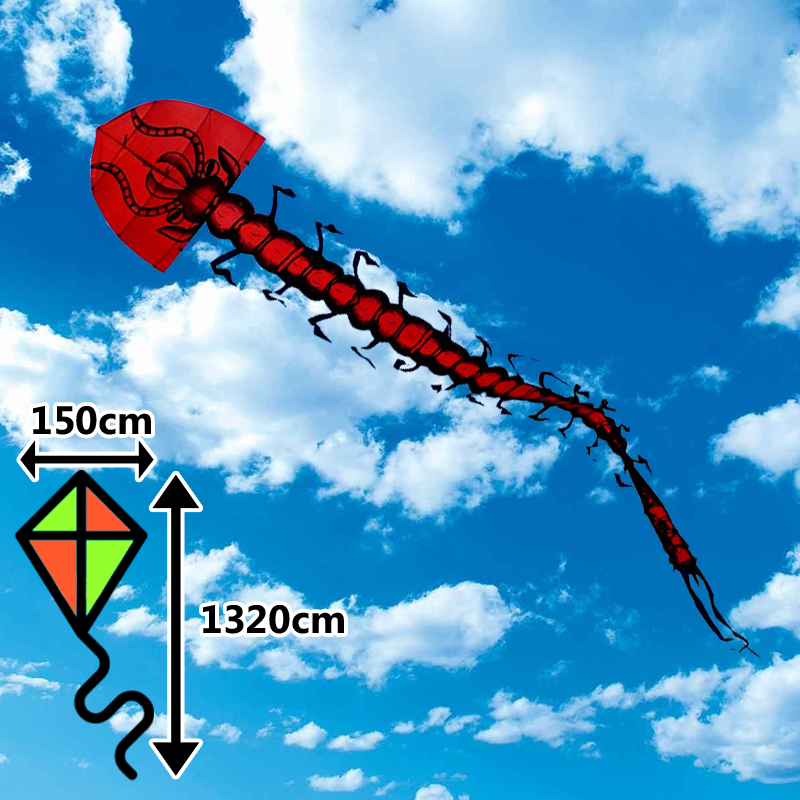 Šarkan Stonožka XXL 13m