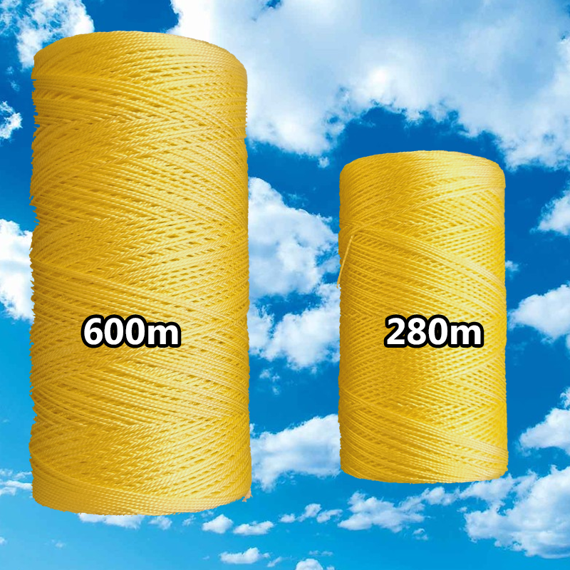 280 m fehér műanyag szélzsinórtekercs