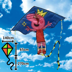 Červený delta šarkan prasiatko Červený delta šarkan prasiatko