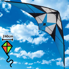 Kéthuzalos sport sárkány - 240cm