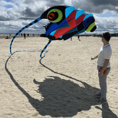 3D šarkan Trilobit – 7 m²