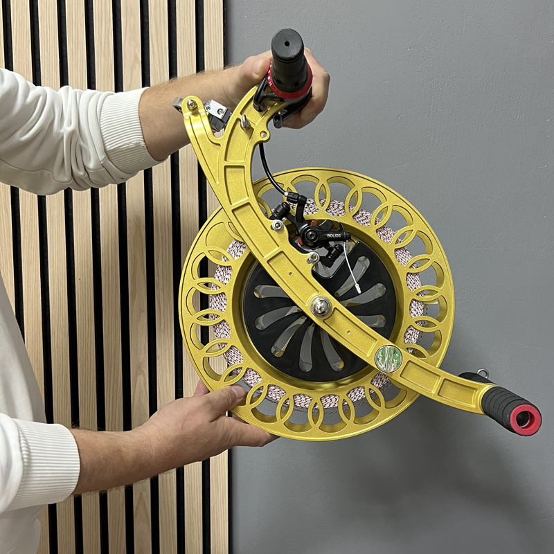 Sárkánycsévélő PROFI MAX 32 cm / 300 m zsinór, tárcsafékkel