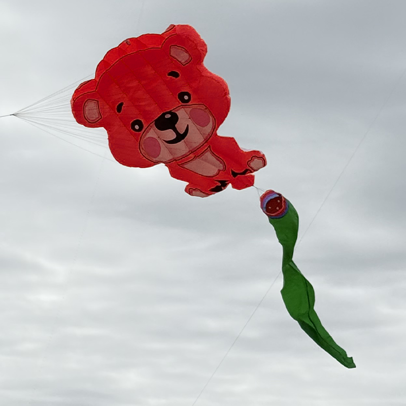 3D Šarkan Červený Macko
