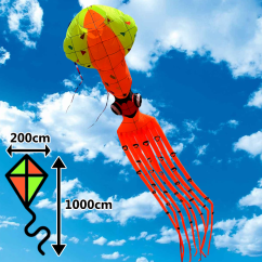 3D drak Medúza 10 m