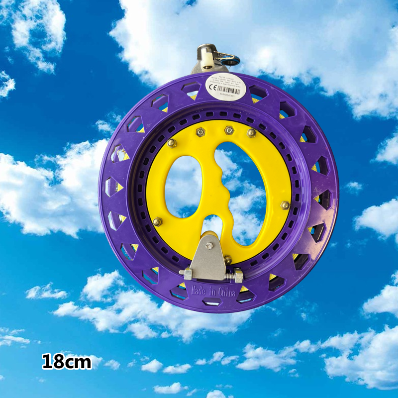 Csapágyas sárkánycsévélő 18cm/100m