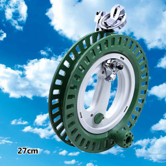 Zöld színes csapágyas drótkulcs 27 cm