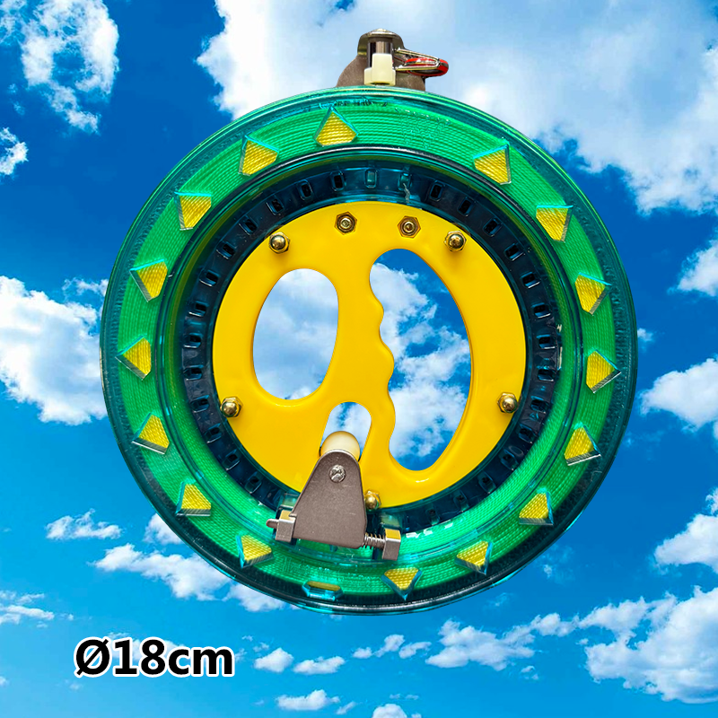 Ložiskový tyrkysový navijak 18 cm