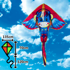 Šarkan diamant jednorožec stredný Šarkan diamant jednorožec stredný