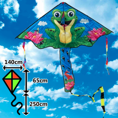 Šarkan diamant Žabiak zelenožltý