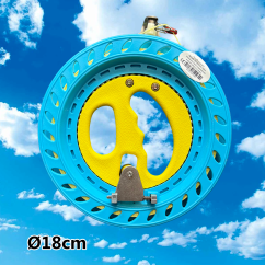 Kék 18cm golyóscsapágyas sárkányorsó Kék 18cm golyóscsapágyas sárkányorsó