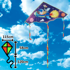 Šarkan delta Kozmonaut modrý s chvostem Šarkan delta Kozmonaut modrý s chvostem