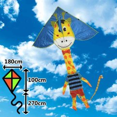 Modrý delta šarkan Žirafa s chvostom