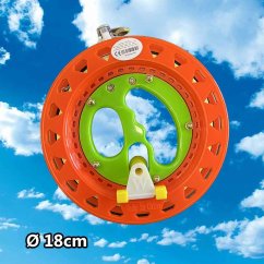 Ložiskový naviják 18cm/100m lanko