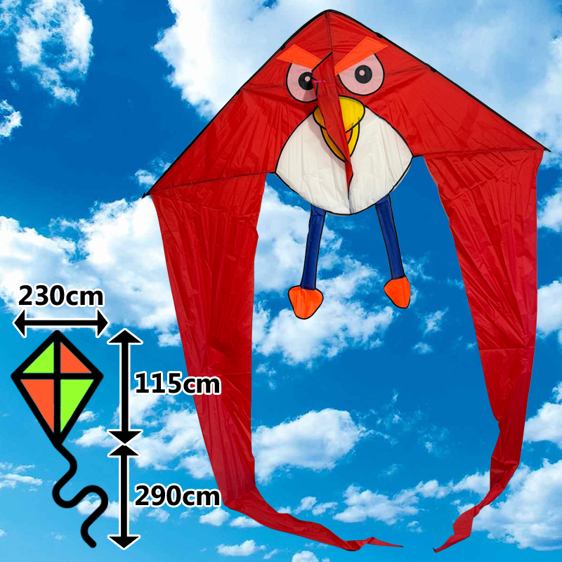 Drak rozzlobený červený pták