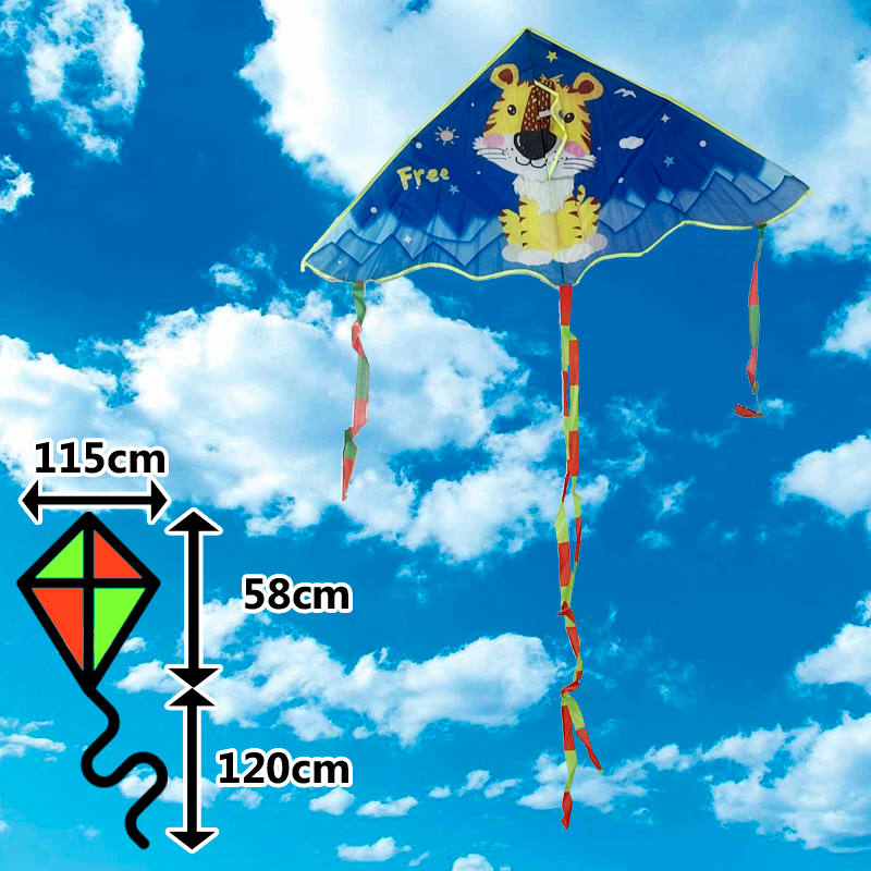 Gyémánt alakú tigris sárga sárkány