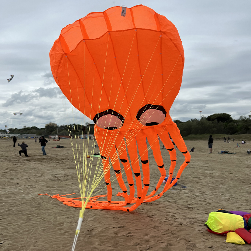 Veľký 3D šarkan tvar chobotnice