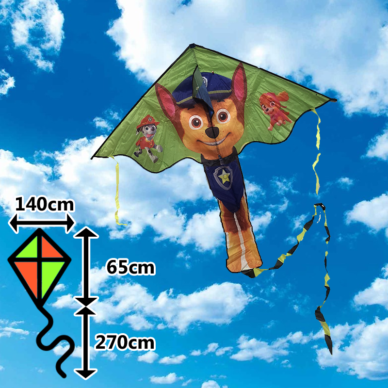 Šarkan psík tvar diamant s chvostom