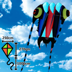 3D šarkan Trilobit – 7 m²