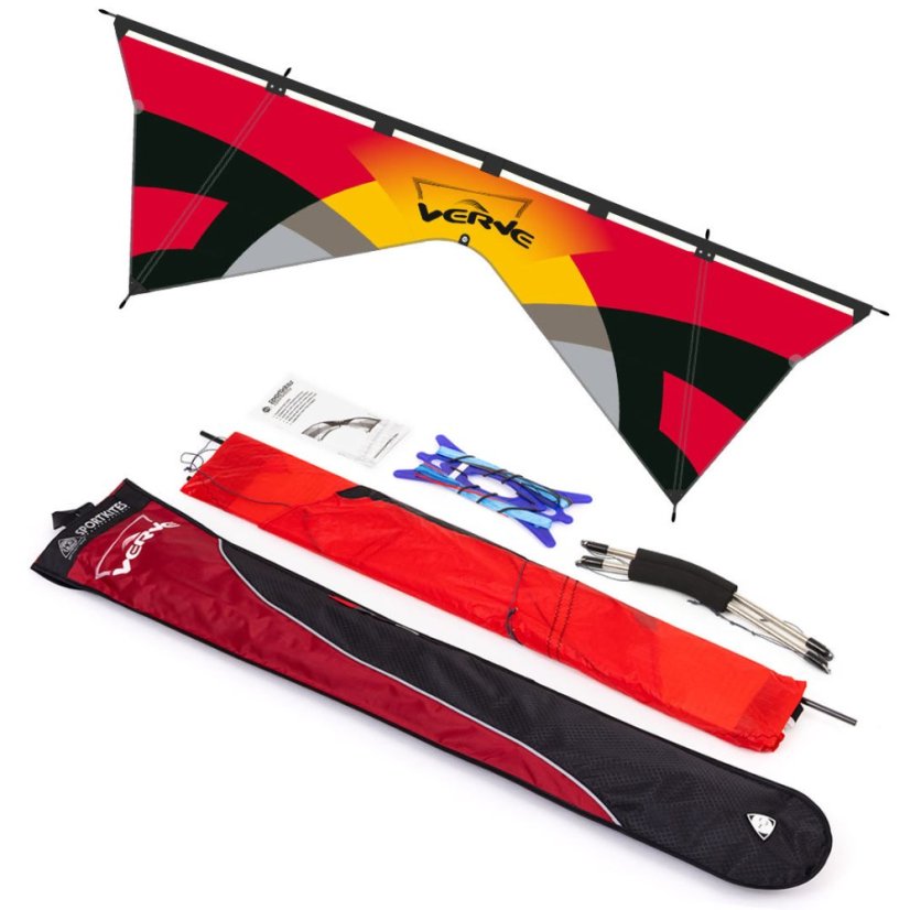 Négyzsinóros irányítható sárkány Verve Blaze (Quad line stunt kite)