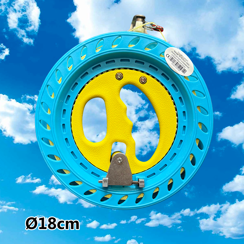 Navijak na šarkana modrý 18cm