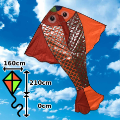 Šarkan delta Ryba trblietavá modrý