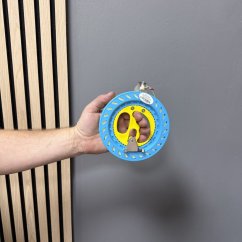 Kék műanyag könnyű sárkányosorsó