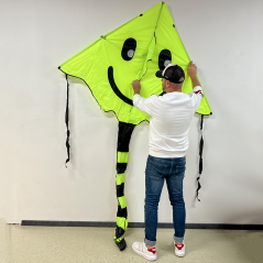 Šarkan delta veľký zelený smajlík Šarkan delta veľký zelený smajlík