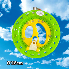Ložiskový naviják 18 cm/100 m lanko