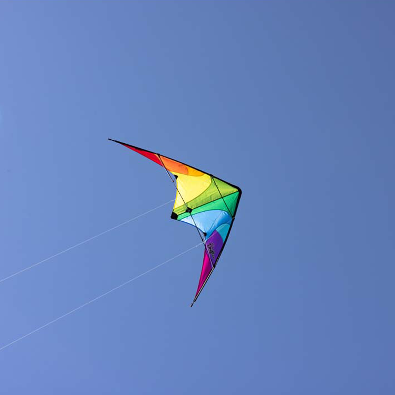 Irányítható sárkány Drifter Rainbow 80x160cm