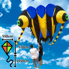 XXL Šarkan 3D Trilobit  32 m²